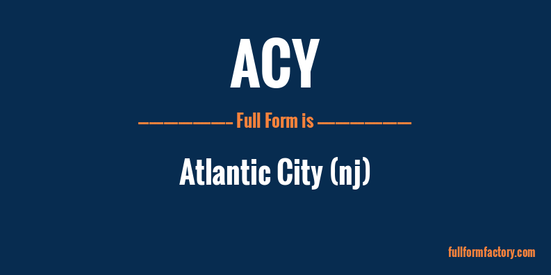 acy-full-form