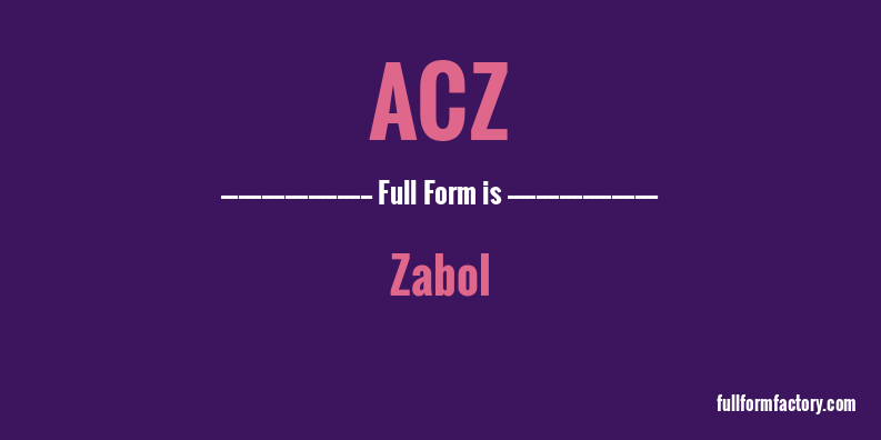 acz-full-form
