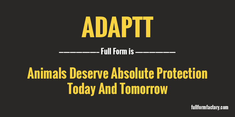 adaptt-full-form