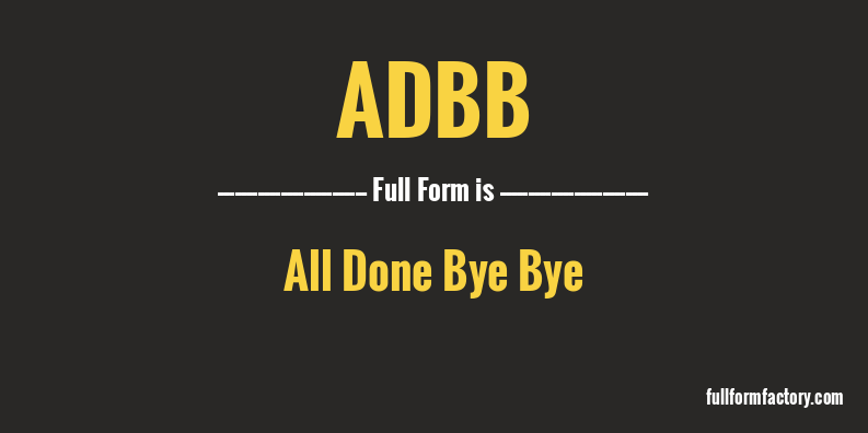 adbb-full-form