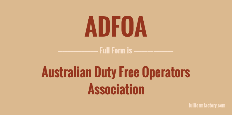adfoa-full-form