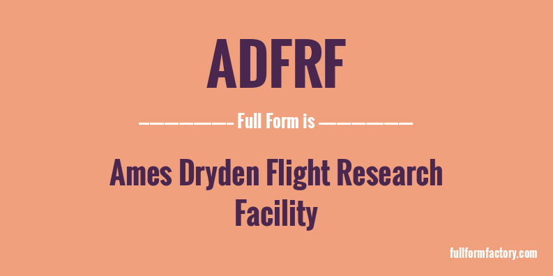 adfrf-full-form