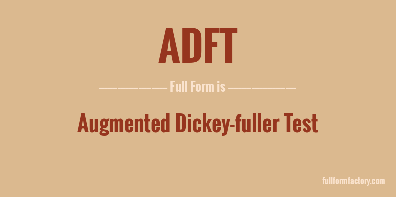 adft-full-form