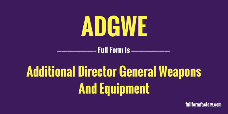 adgwe-full-form