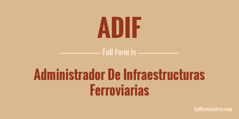 adif-full-form
