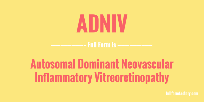 adniv-full-form