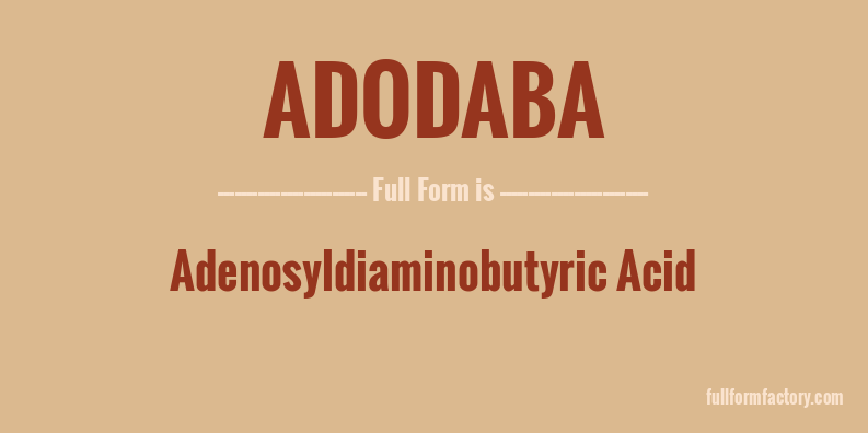 adodaba-full-form