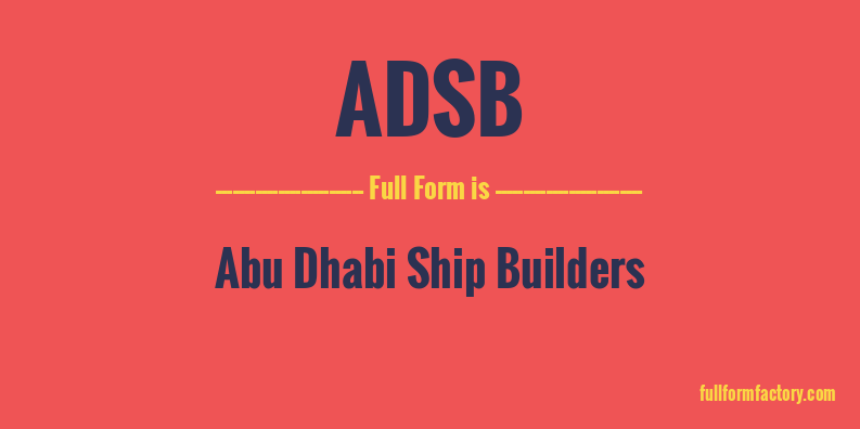 adsb-full-form