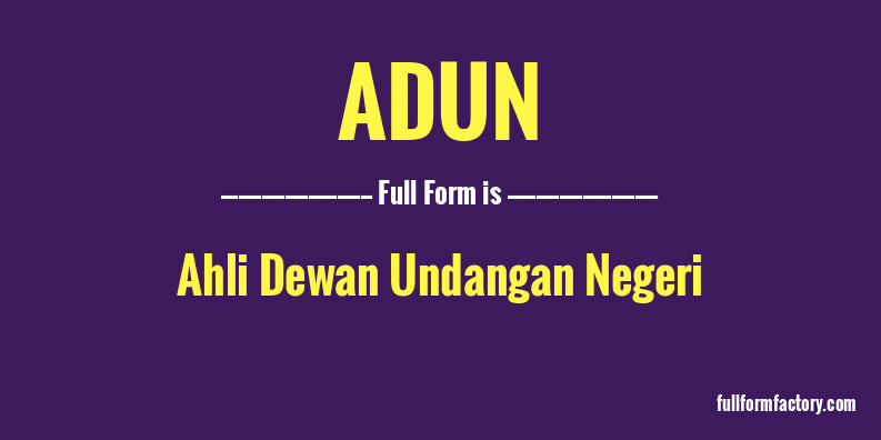 adun-full-form
