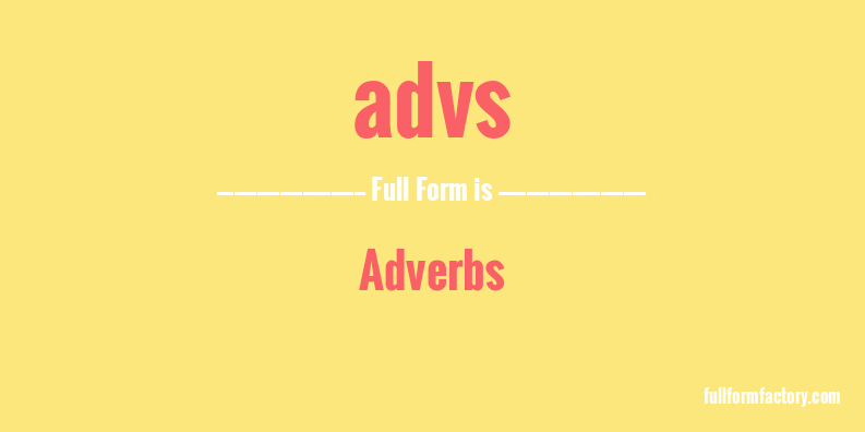advs-full-form