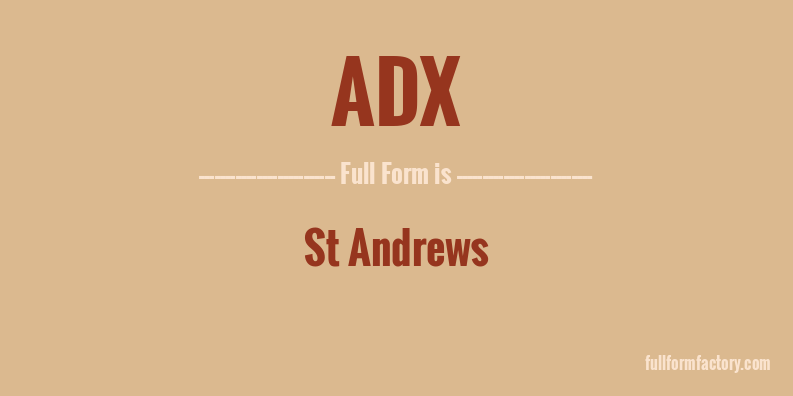adx-full-form