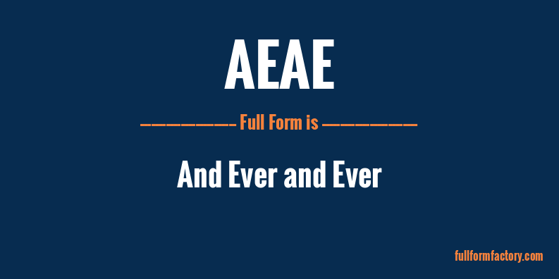 aeae-full-form