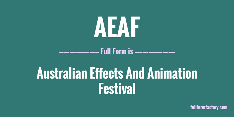 aeaf-full-form