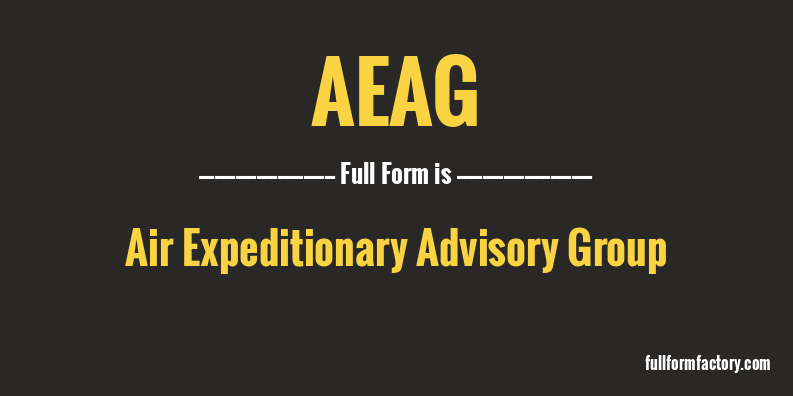 aeag-full-form