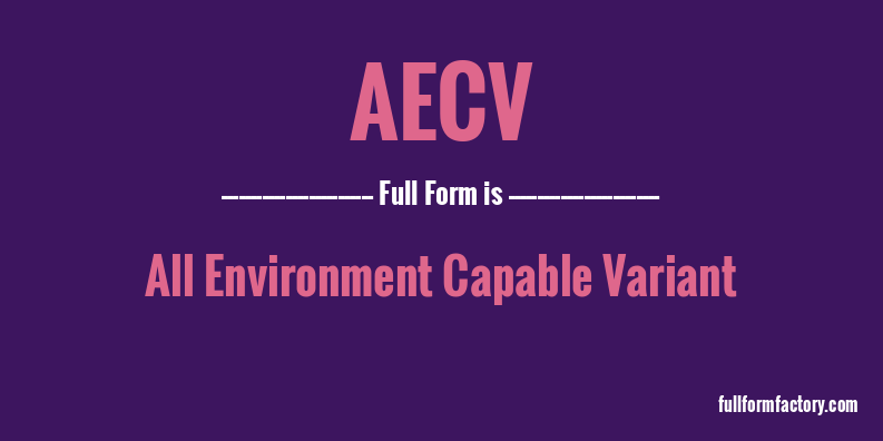 aecv-full-form