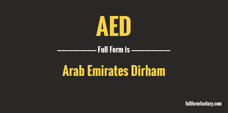 aed-full-form