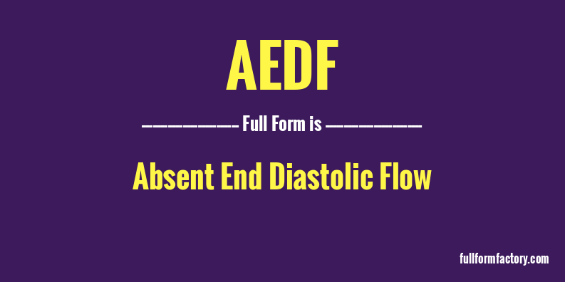aedf-full-form