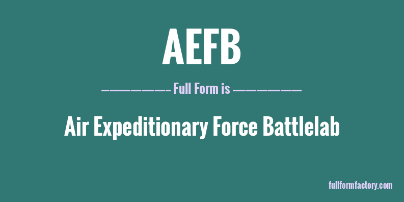 aefb-full-form