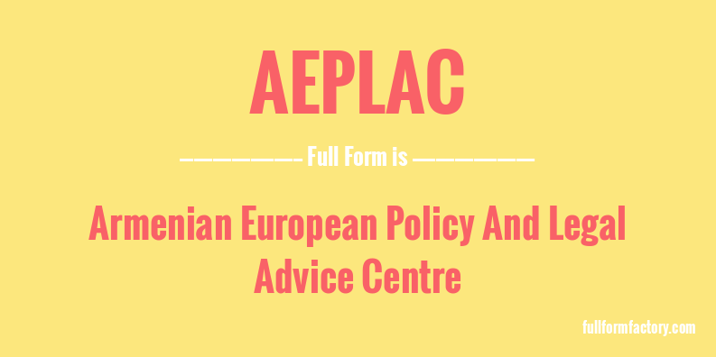 aeplac-full-form