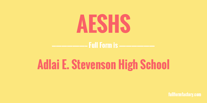 aeshs-full-form