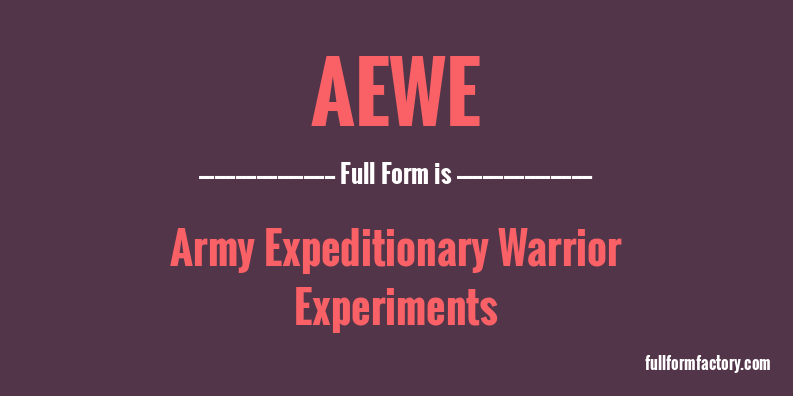 aewe-full-form