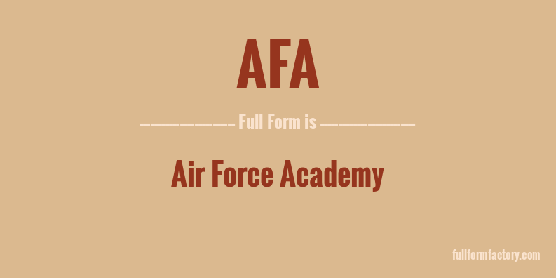 afa-full-form