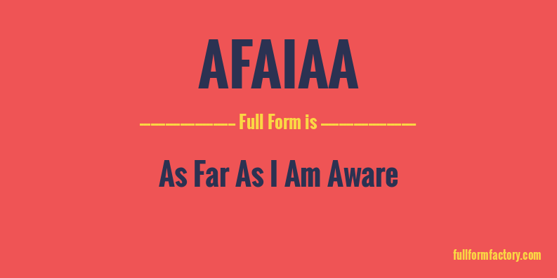 afaiaa-full-form