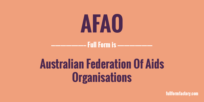 afao-full-form