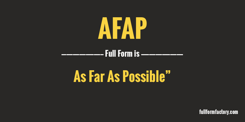 afap-full-form