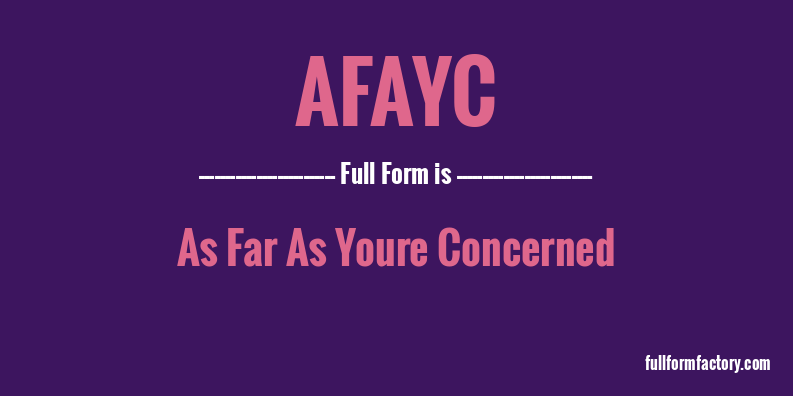 afayc-full-form