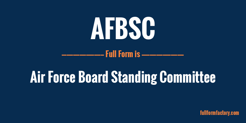afbsc-full-form
