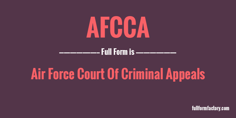 afcca-full-form