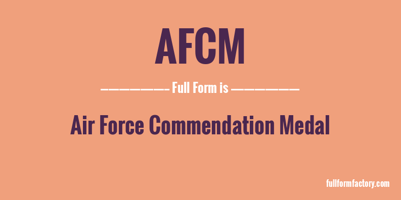 afcm-full-form