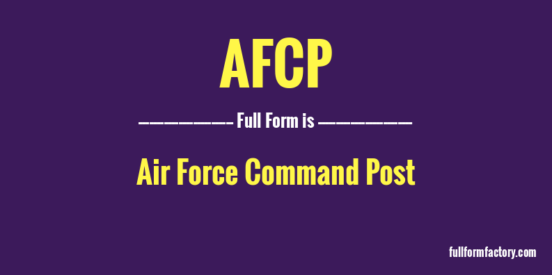afcp-full-form
