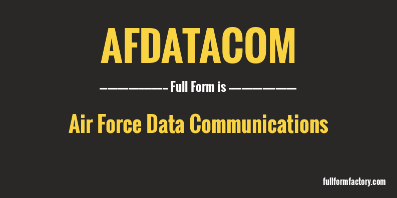 afdatacom-full-form