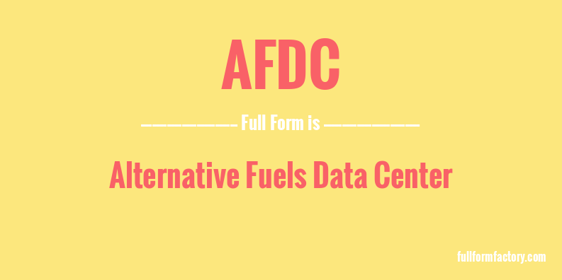 afdc-full-form
