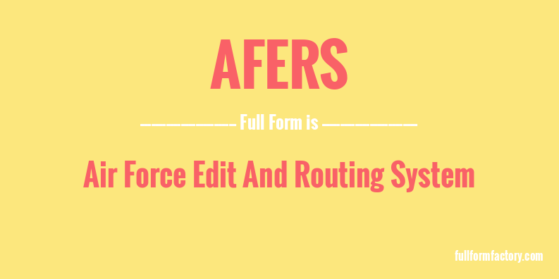 afers-full-form