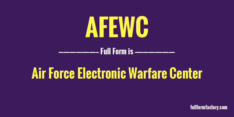 afewc-full-form