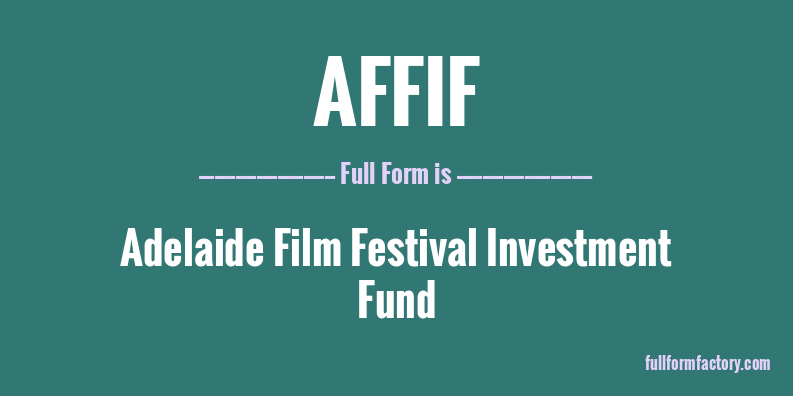 affif-full-form