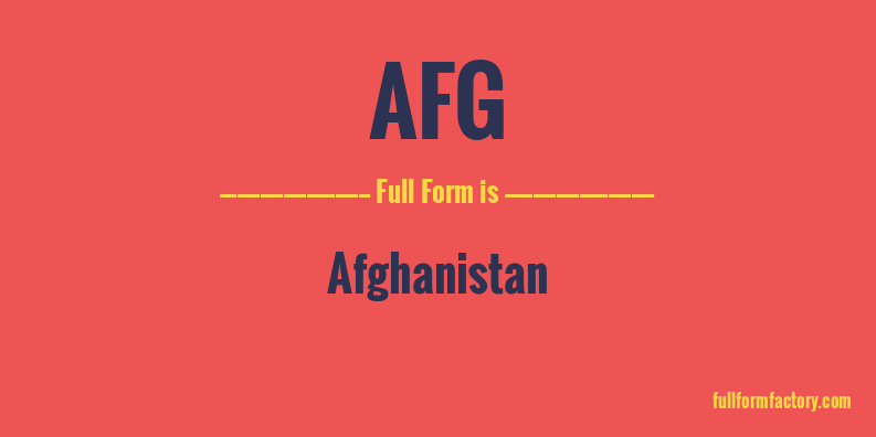 afg-full-form