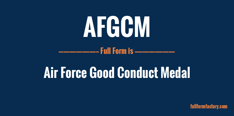 afgcm-full-form