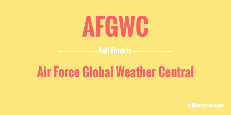 afgwc-full-form