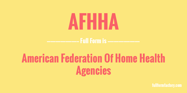 afhha-full-form