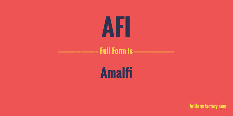 afi-full-form