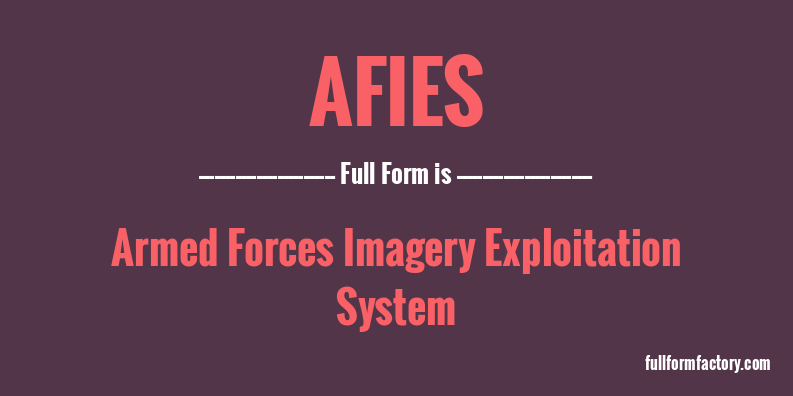 afies-full-form