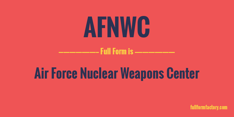 afnwc-full-form