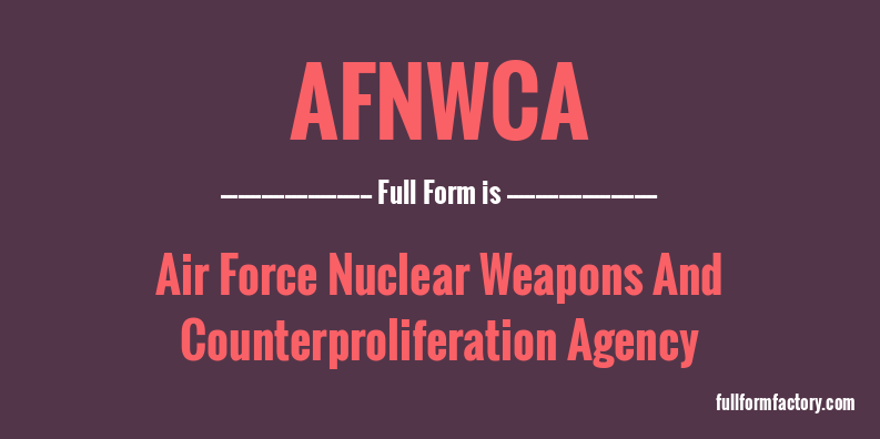 afnwca-full-form