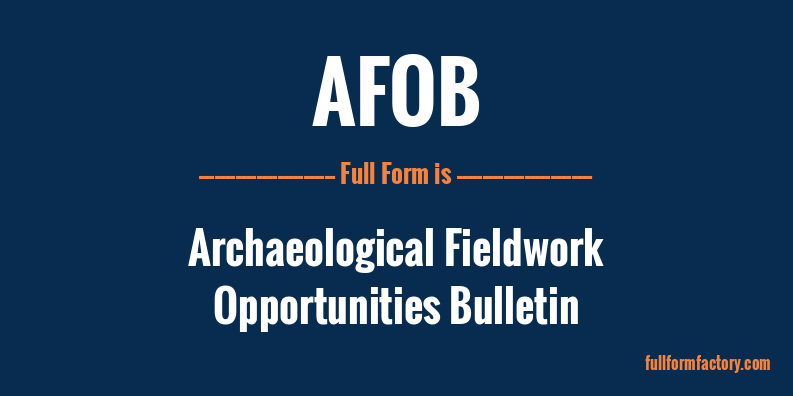 afob-full-form