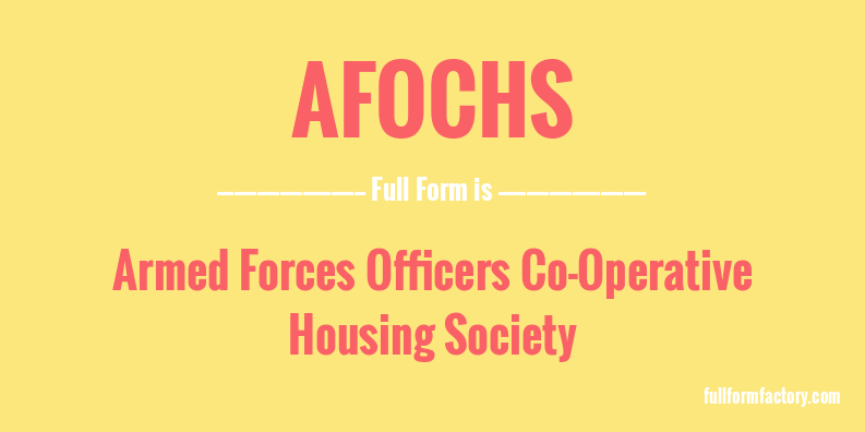 afochs-full-form