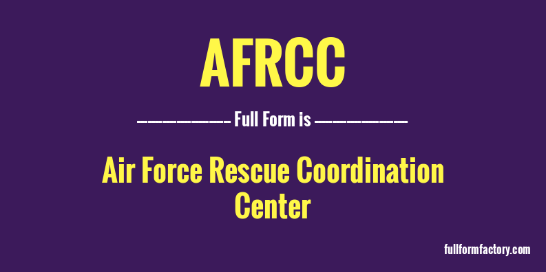 afrcc-full-form